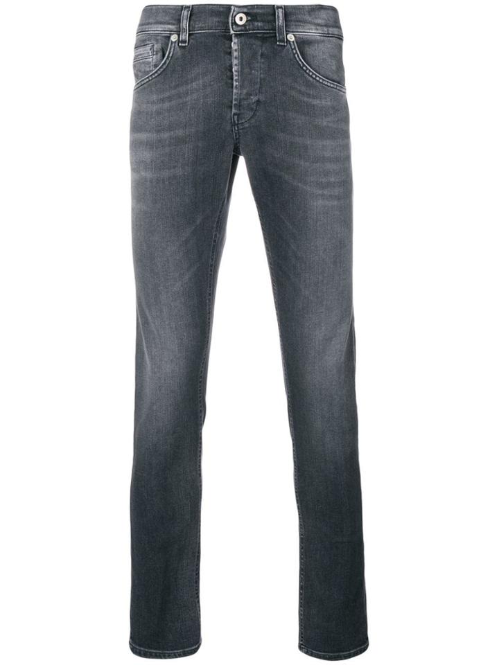 Dondup Faded Slim Jeans - Black