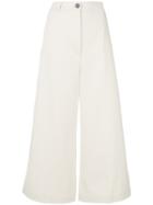 Sportmax Wide-leg Trousers - Nude & Neutrals