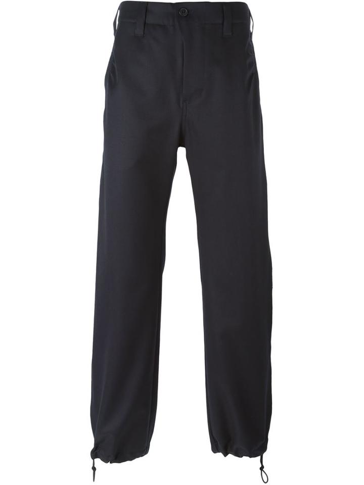 Julien David Cropped Utility Trousers