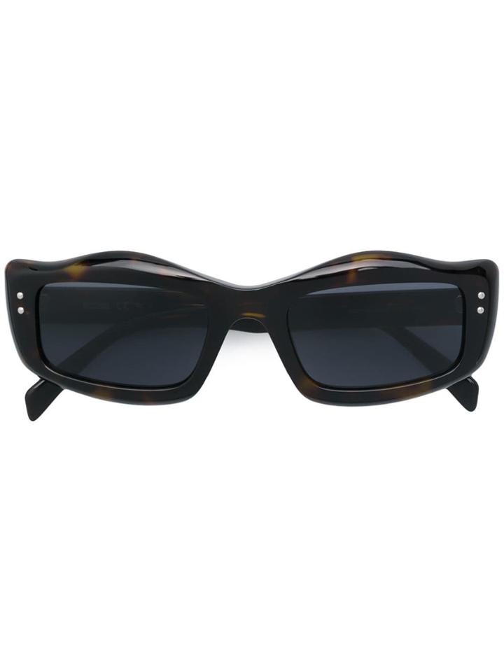 Moschino Eyewear Ergonomic Square Sunglasses - Brown