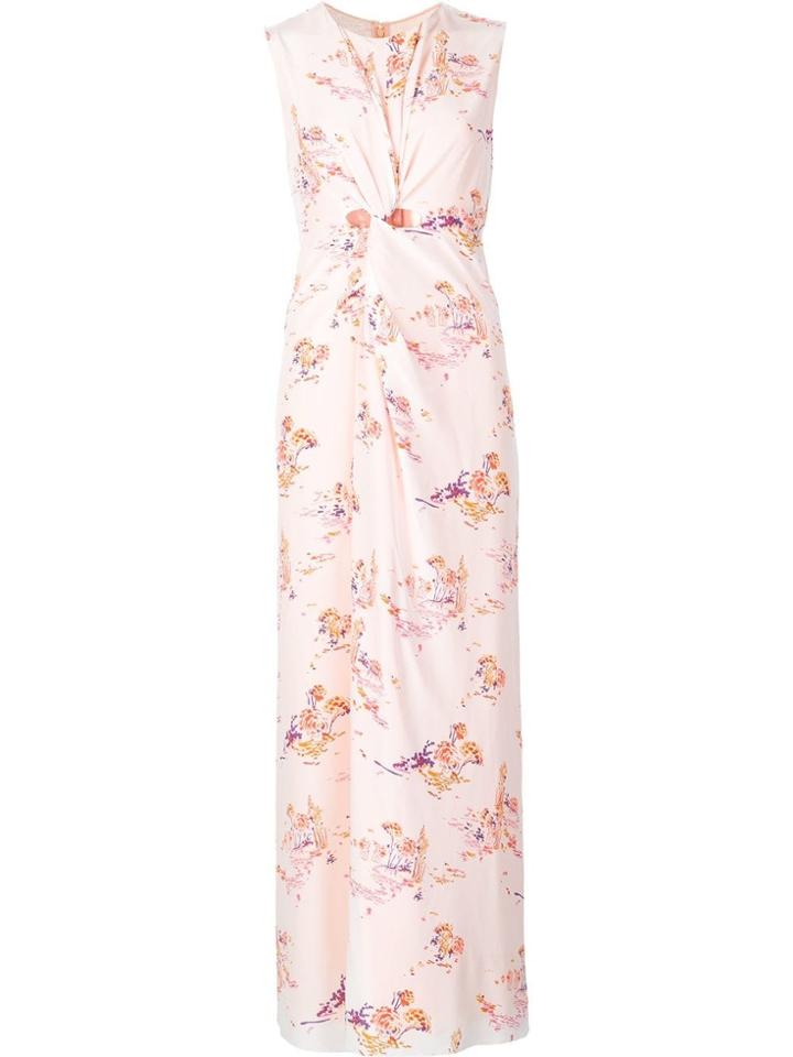 Sies Marjan Cut-out Detail Wrap Dress - Pink