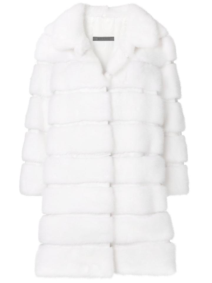 Simonetta Ravizza Fur Coat - White