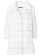 Simonetta Ravizza Fur Coat - White