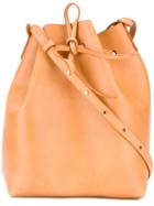Mansur Gavriel Bucket Shoulder Bag, Women's, Nude/neutrals, Leather