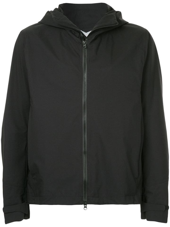 Attachment Triple Layer Waterproof Zip Up - Black