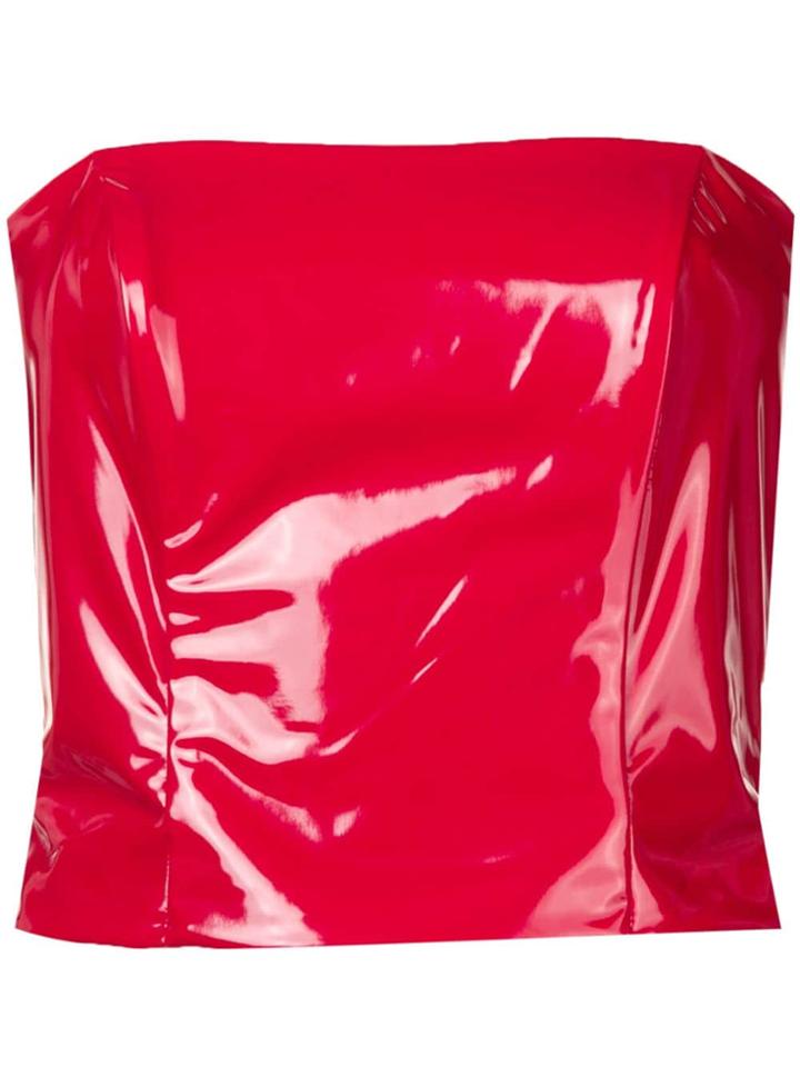 Federica Tosi Strapless Top - Red