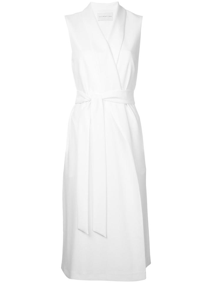 Estnation - Longline Gilet - Women - Cotton - 38, White, Cotton