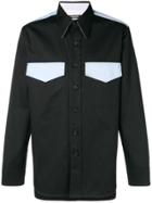 Calvin Klein 205w39nyc Contrast Pocket Shirt - Black