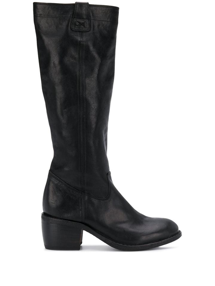 Fiorentini + Baker Mid-heel Knee-length Boots - Black