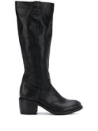 Fiorentini + Baker Mid-heel Knee-length Boots - Black