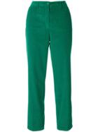 Aspesi Straight-leg Corduroy Trousers - Green