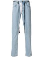 Off-white - Straight-leg Jeans - Men - Cotton - 34, Blue, Cotton