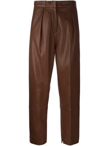 Federica Tosi Leather Trousers