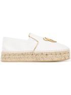 Moschino Bear Espadrilled - White