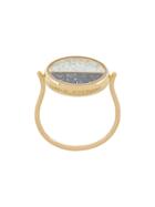 Aurelie Bidermann Chivor Topaz And Sapphire Ring - Metallic