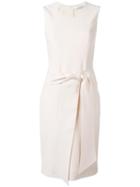 Givenchy Waist-tie Shift Dress, Women's, Size: 36, Pink/purple, Viscose/spandex/elastane/silk/silk