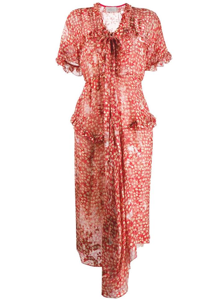 Preen By Thornton Bregazzi Misty Dress - Red