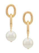Aurelie Bidermann Manon Pearls Earrings - Gold