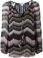 Diane Von Furstenberg V Neck Blouse