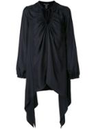 Thomas Wylde - Oversized Shirt - Women - Silk - M, Black, Silk