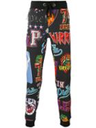 Philipp Plein - Bitter Track Pants - Men - Cotton - S, Black, Cotton