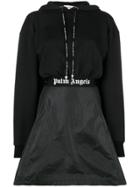 Palm Angels Logo Waistband Dress - Black