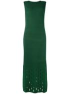 Nomia - Long-length Dress - Women - Nylon/viscose - S, Green, Nylon/viscose