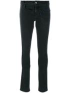 Filles A Papa Twisted Frayed Edge Jeans - Black