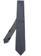 Salvatore Ferragamo All-over Pattern Tie - Grey