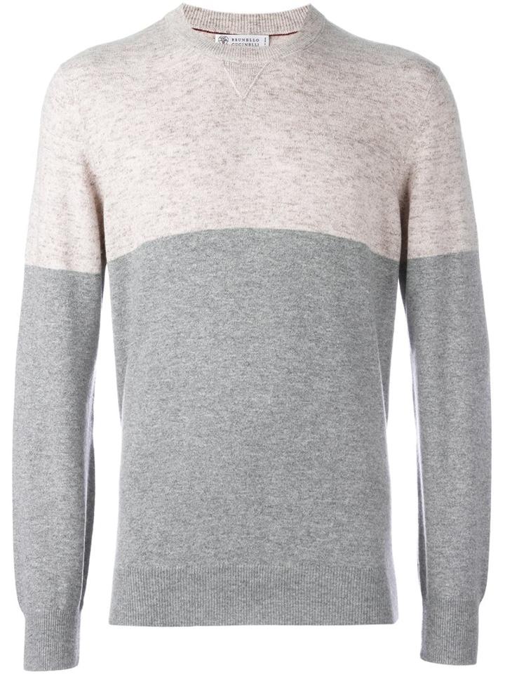 Brunello Cucinelli Two Tone Jumper