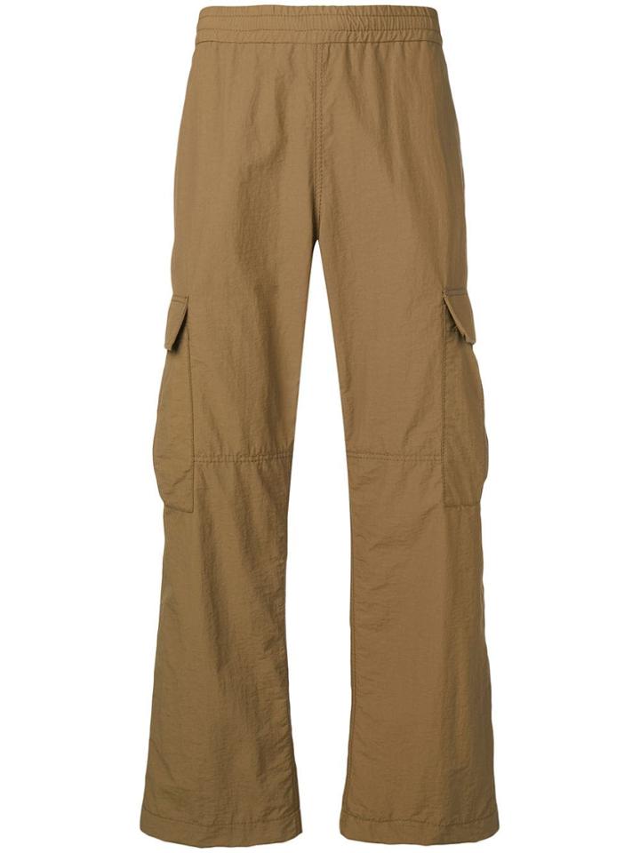 Msgm Classic Combat Trousers - Brown