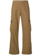 Msgm Classic Combat Trousers - Brown