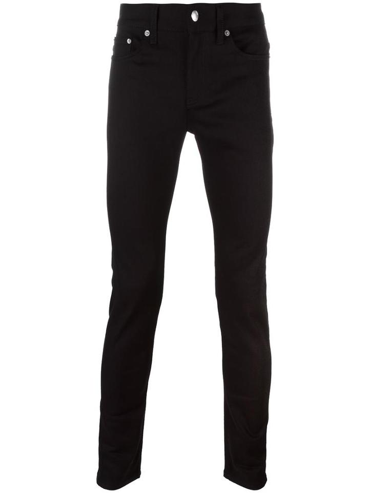 Blk Dnm Skinny Fit Jeans, Men's, Size: 30, Black, Cotton/spandex/elastane