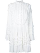 Faith Connexion Ethn Dress, Women's, Size: Xs, White, Cotton/polyamide/viscose