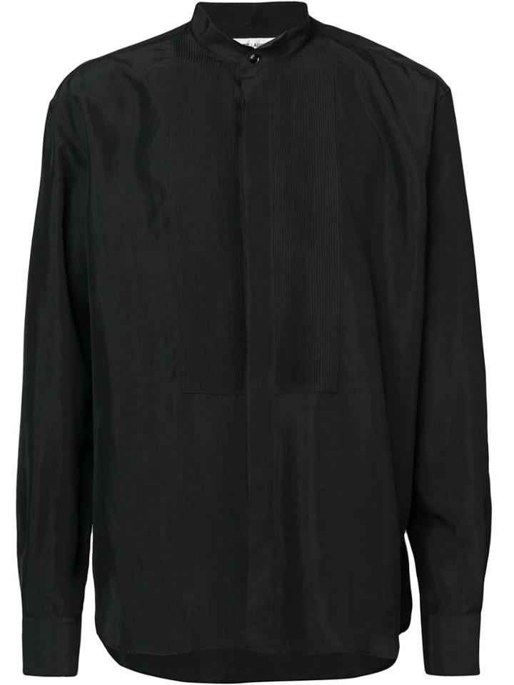 Saint Laurent Classic Bib Shirt - Black