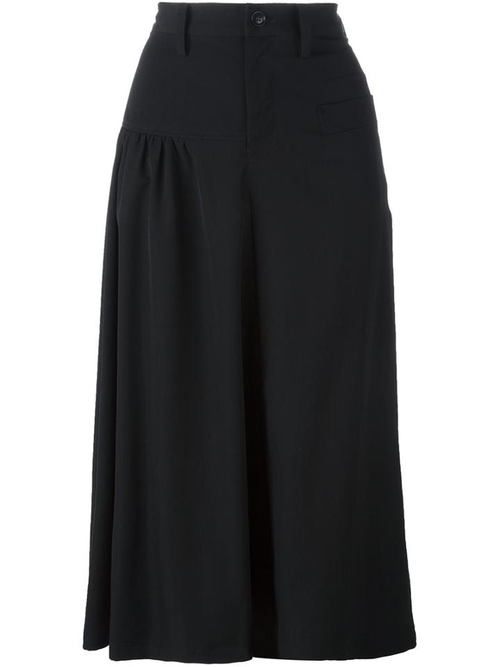 Y's High-waisted Draped Skirt