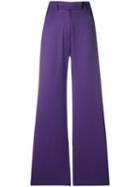 House Of Holland Wide Leg Trousers - Purple