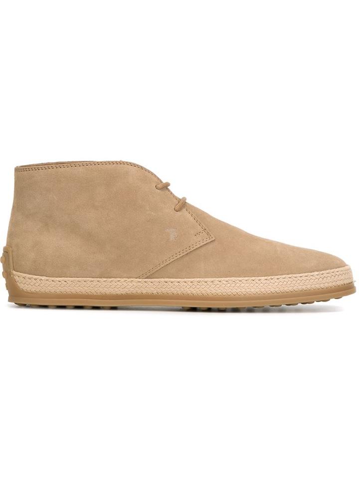 Tod's Braided Sole Desert Boots