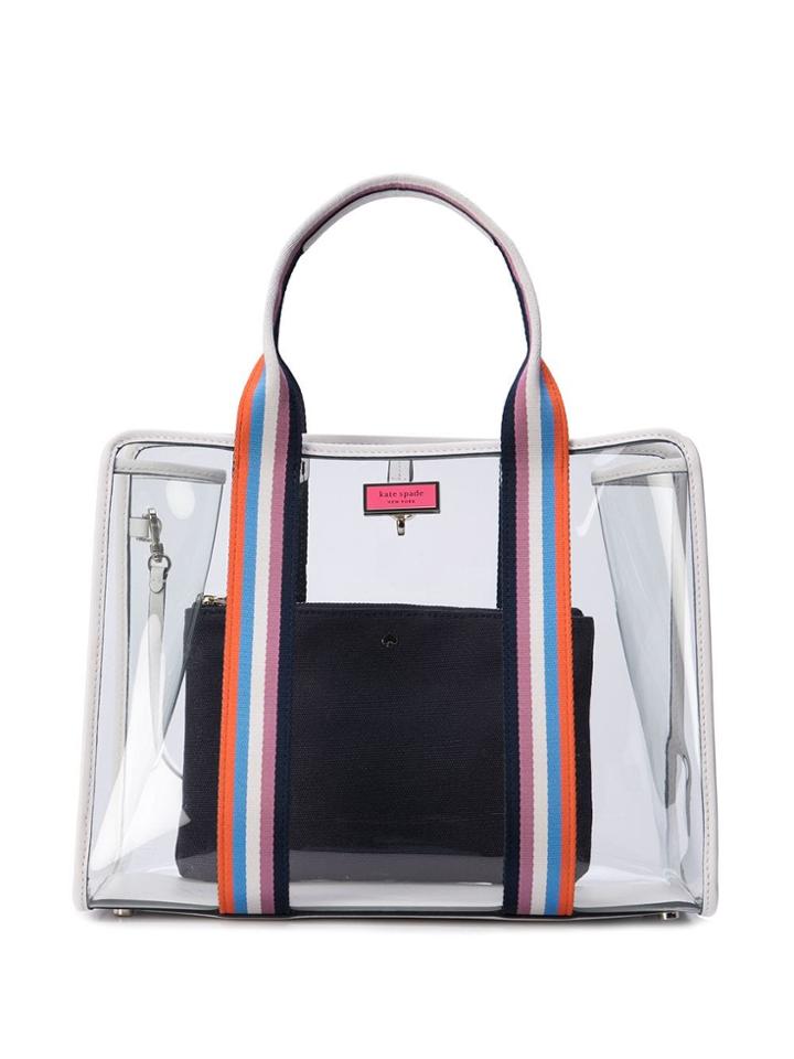 Kate Spade Transparent Tote Bag - White