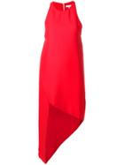 Iro Asymmetric Shift Dress - Red