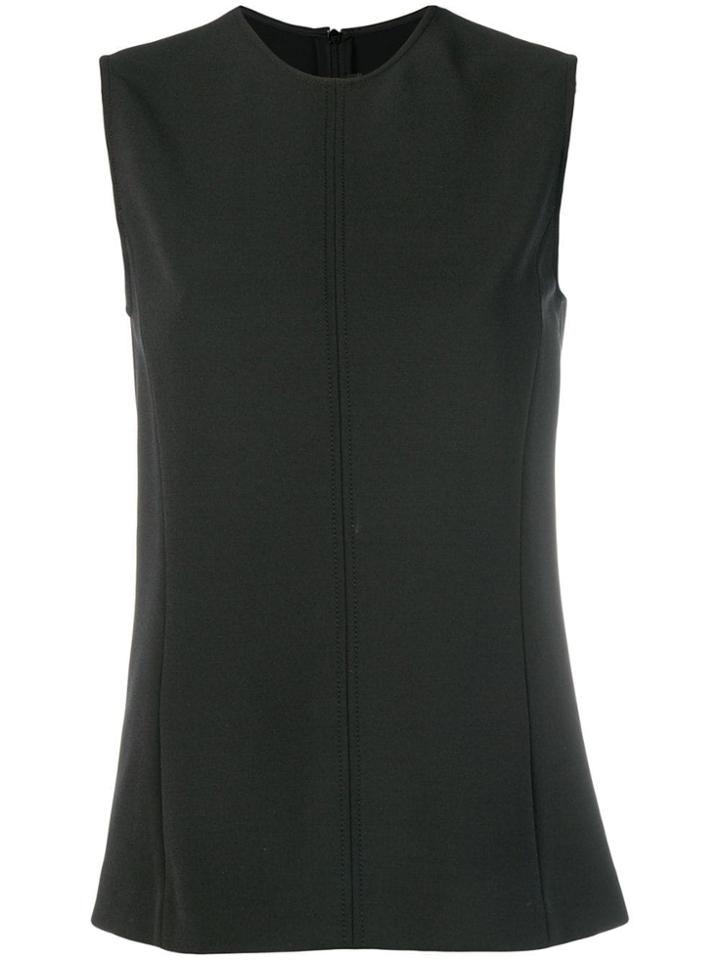 Joseph Round Neck Tank Top - Black