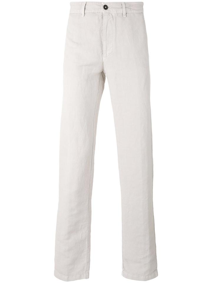 Massimo Alba - 'winch' Trousers - Men - Cotton/linen/flax - 52, Nude/neutrals, Cotton/linen/flax