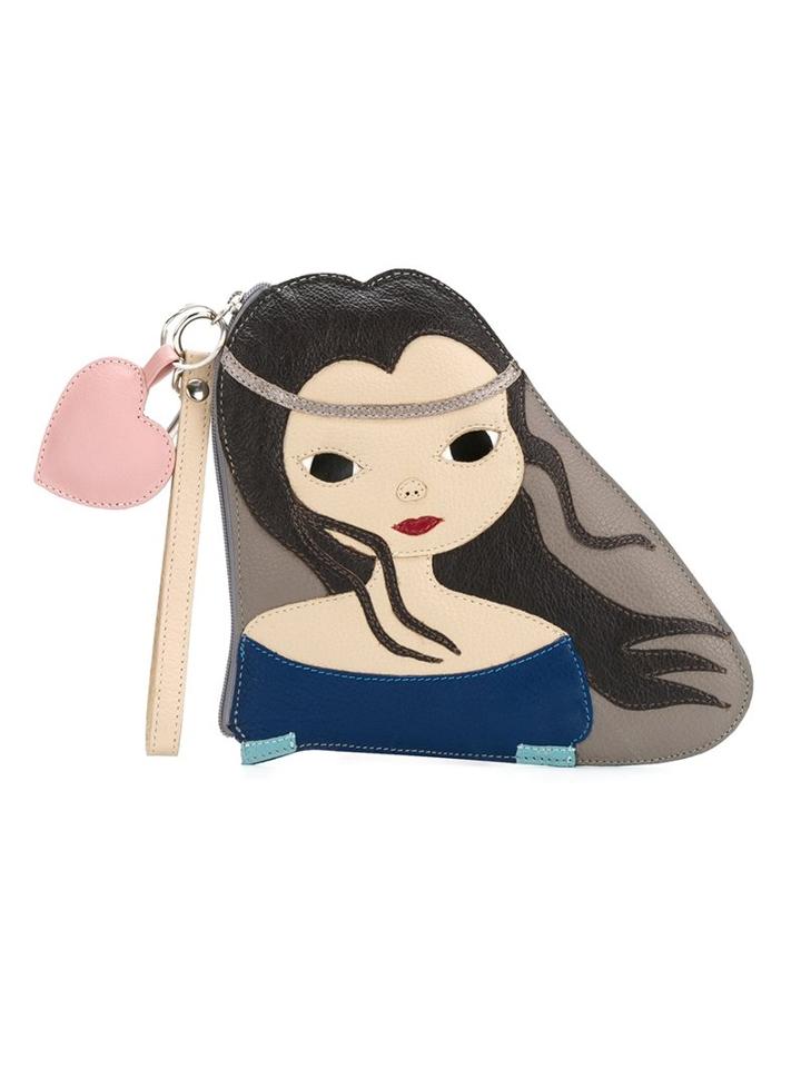Sarah Chofakian Clutch, Women's, Goat Skin
