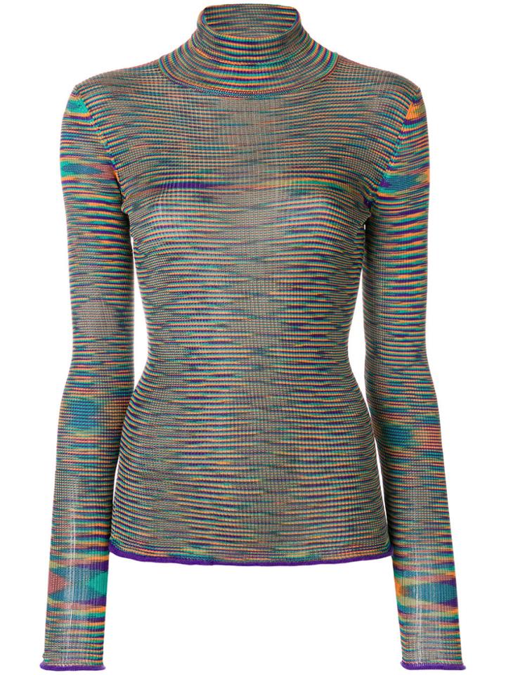 Missoni Technicolour Effect Knitted Top - Multicolour