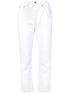 Re/done Stove Pipe Jeans - White