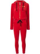 Gcds Track Jumpsuit - Red