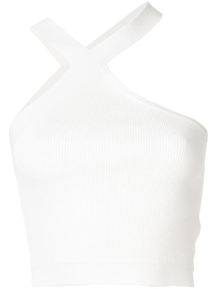 Sir. Suvi Asymmetrical Crop Top - White