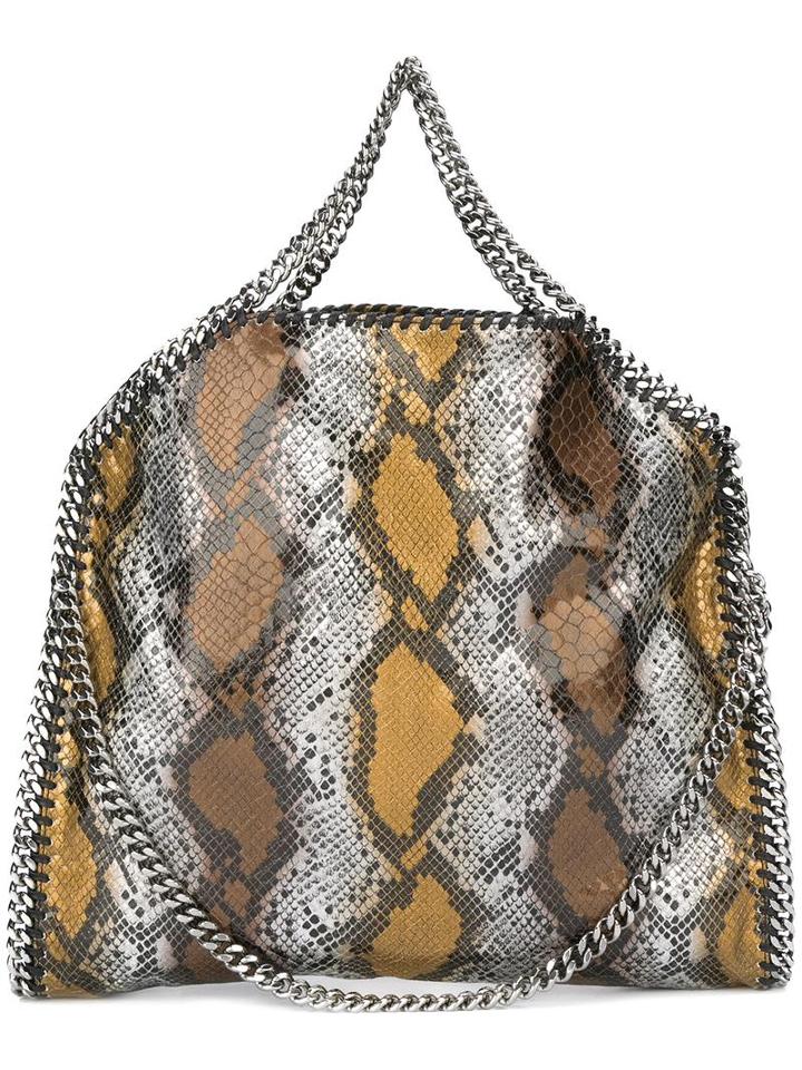 Stella Mccartney Big Falabella Tote, Women's, Brown, Artificial Leather/metal (other)