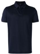 Boss Hugo Boss - Open Neck Polo Shirt - Men - Cotton - Xxl, Black, Cotton