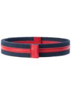Ermanno Scervino Striped Belt - Red